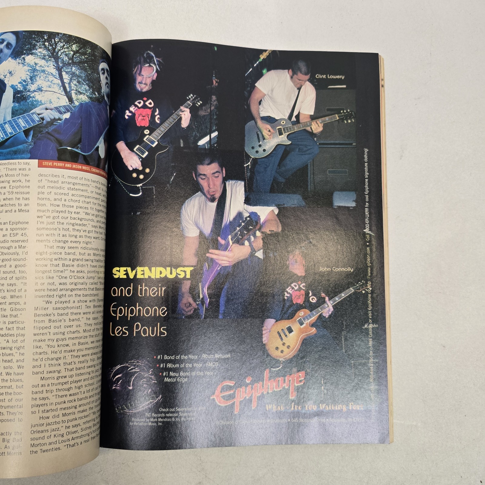 Guitar World Magazine October 1998 Kiss