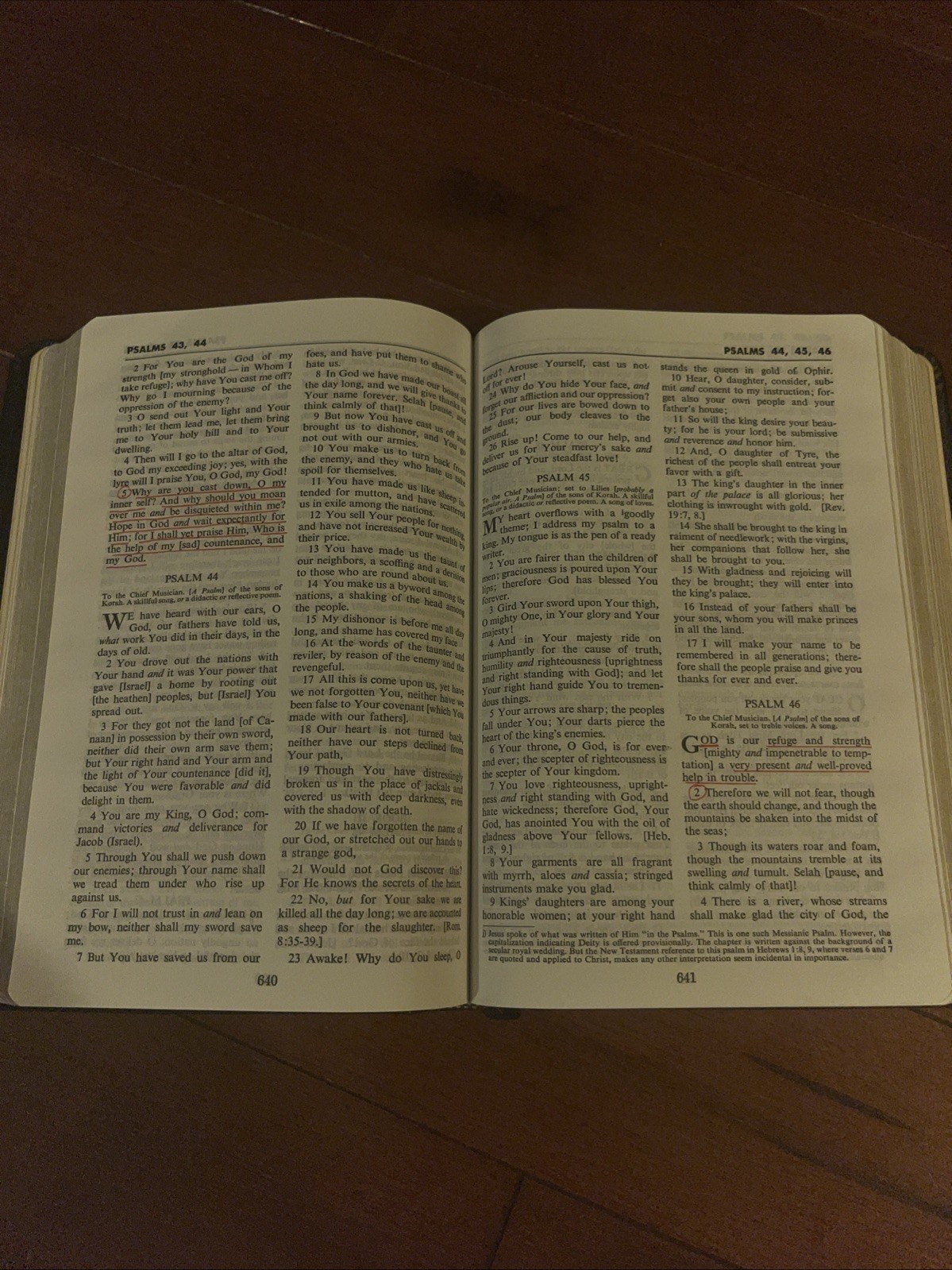 Vintage Amplified Holy Bible – Old & New Testaments – Zondervan Publishing 1971