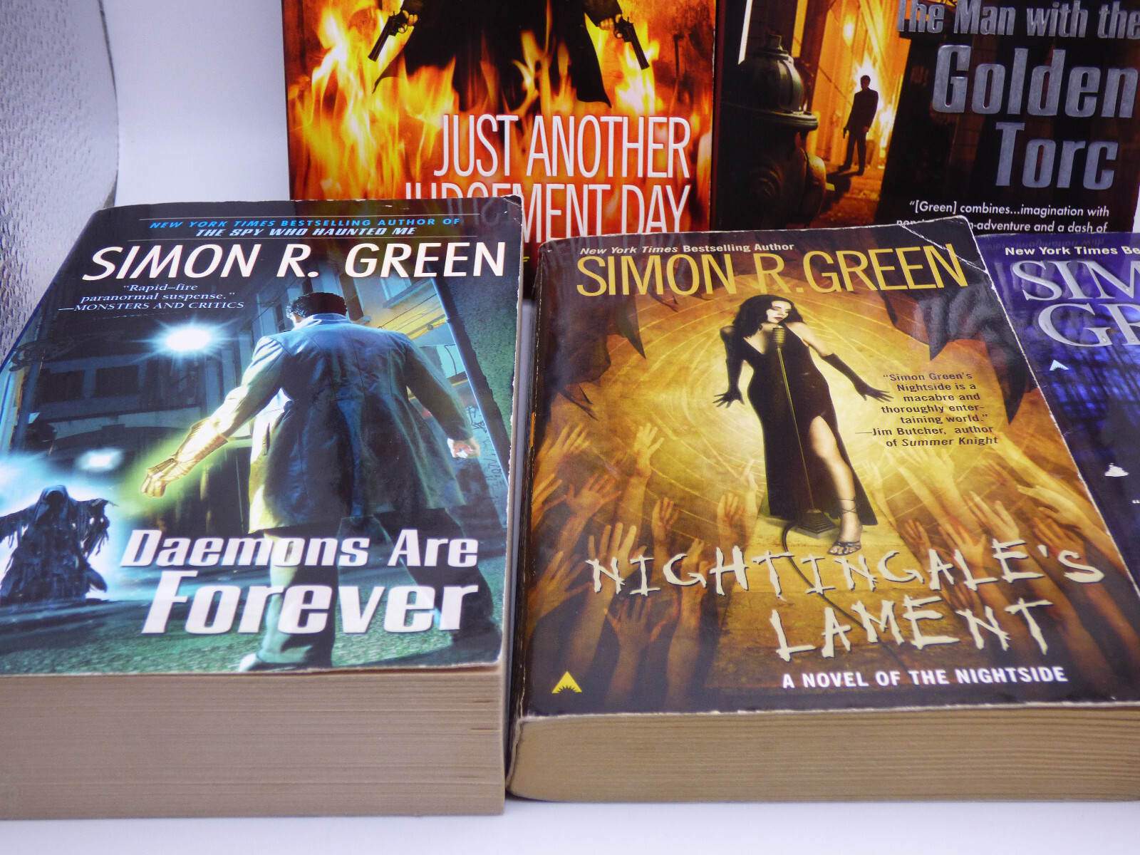 Simon Green Books – Lot of 5 – MM Paperback