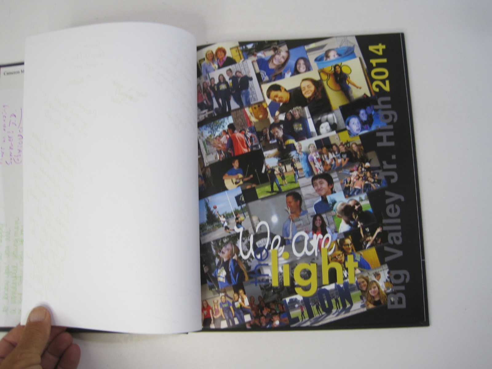 2014 Big Valley Christian Junior High School Yearbook – Modesto, California HC