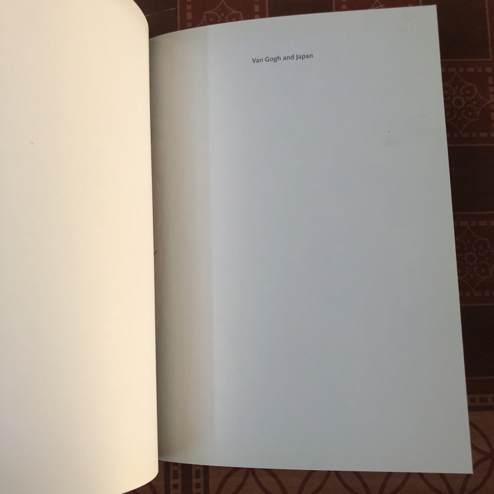 Van Gogh and Japan by Louis van Tilborgh Hardcover Van Gogh Museum