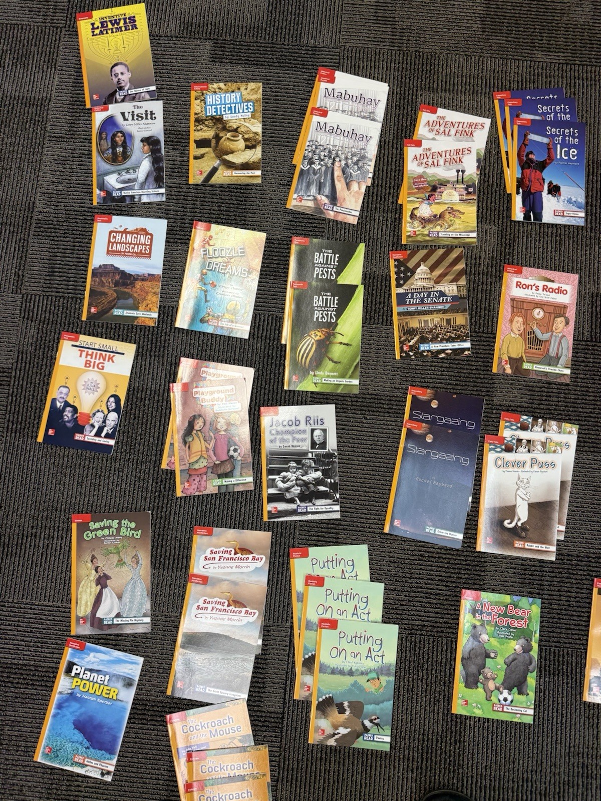 45 McGraw Hill Grade 4 Leveled Readers Classroom Book Lot Paired Read Homeschool