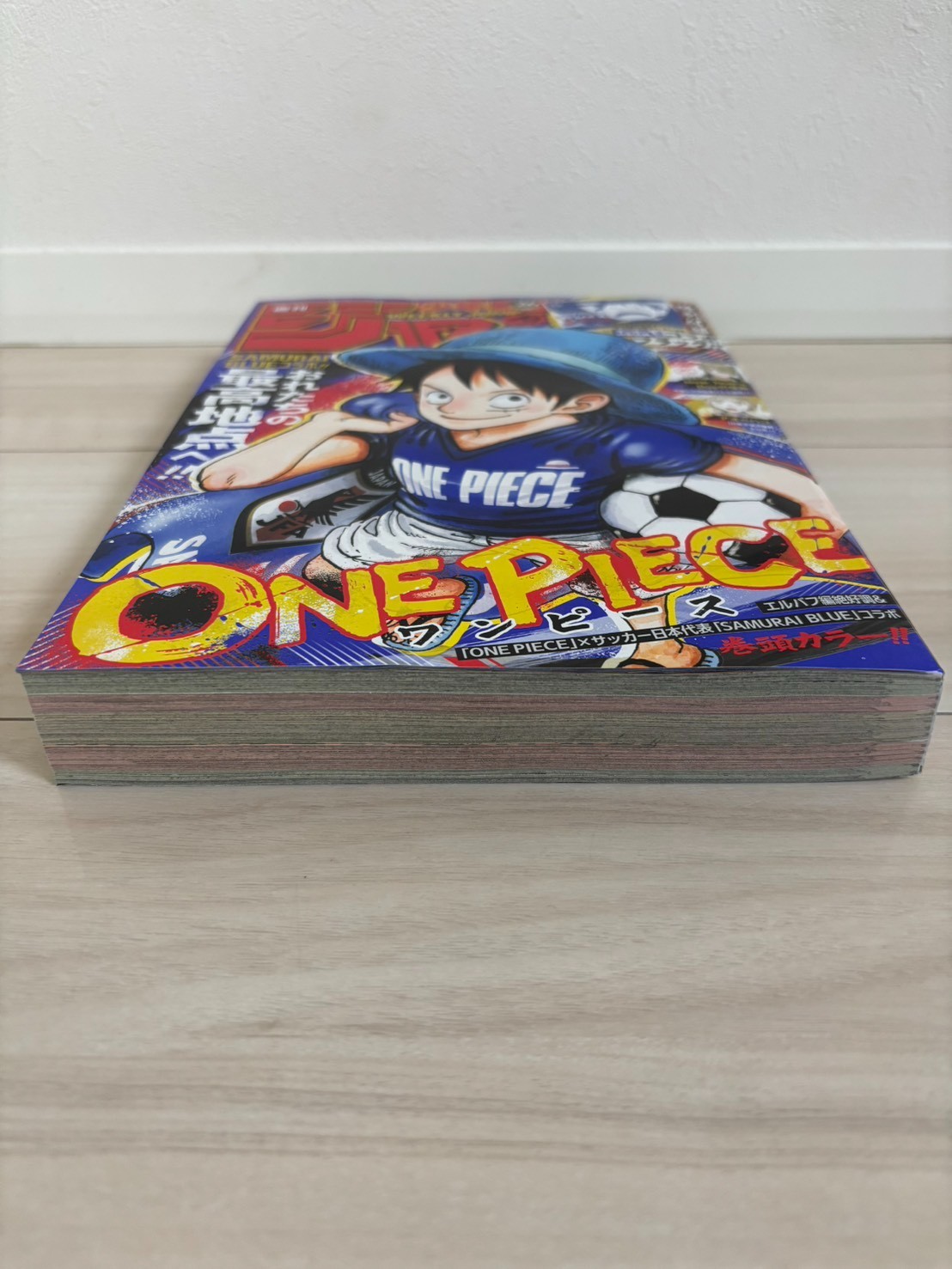 Weekly Shonen Jump 2026 No.26 ONE PIECE × JAPAN SAMURAI BLUE ship within 2days