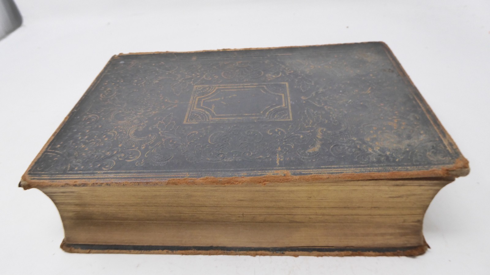 1853 American Bible Society Holy Bible Old and New Testaments Original Tongues