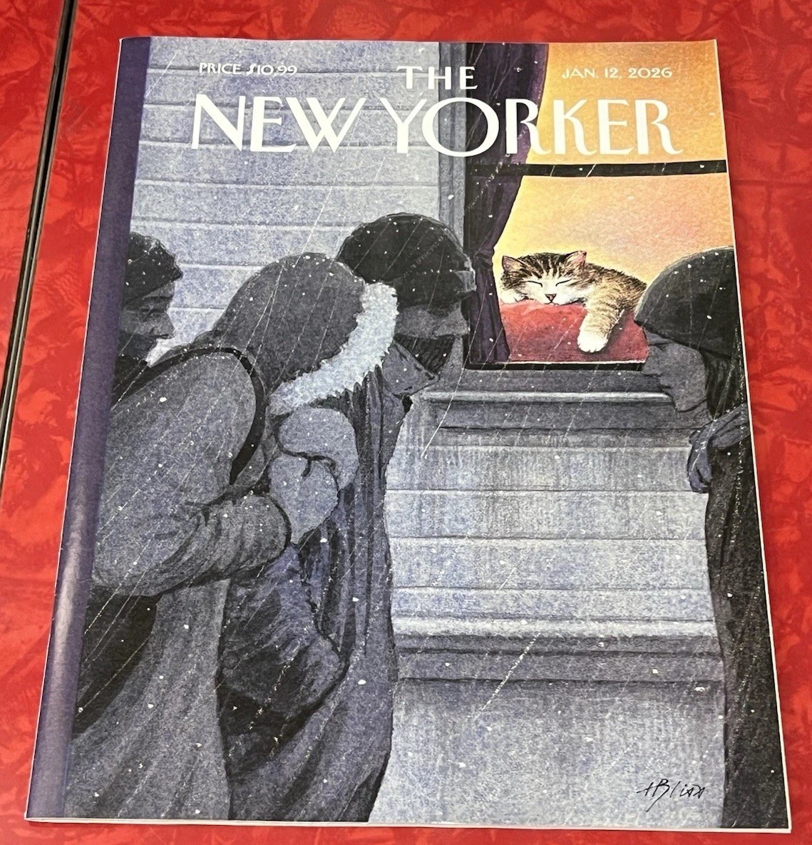 THE NEW YORKER January 13 2026 Complete Issue cover by Harry Bliss