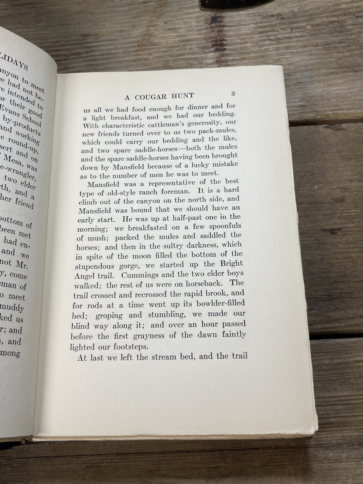 A Book Lovers Holidays in the Open – Ex-Lib Theodore Roosevelt HC Scribners 1916