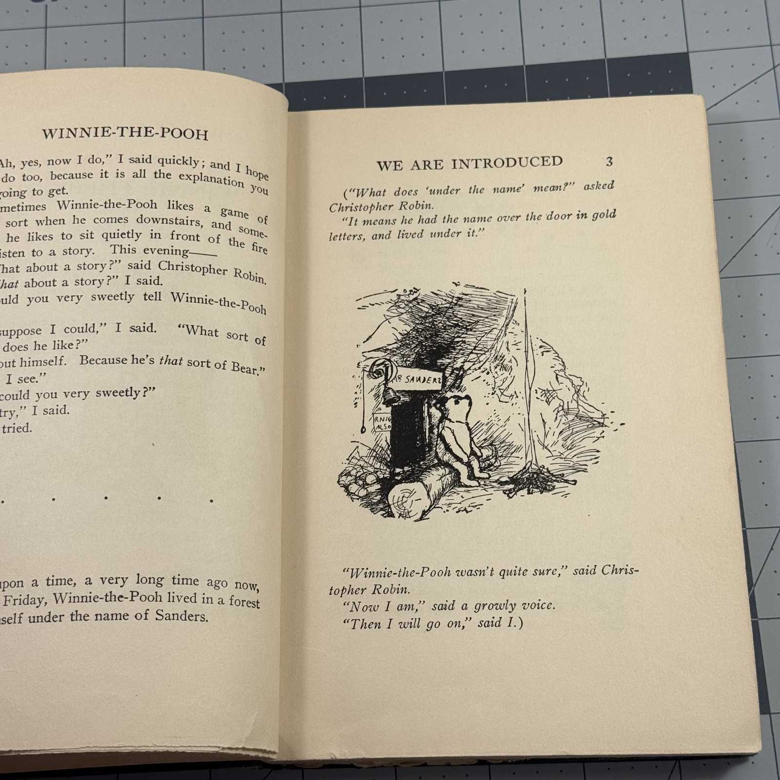 Vintage 1929 Winnie-the-Pooh A.A. Milne E.P. Dutton Illustrated by E.H. Shepard