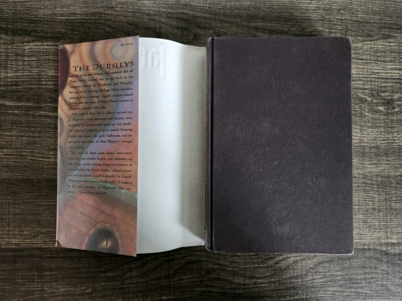 Chamber of Secrets First Book Club Edition Harry Potter J.K. Rowling Hardcover