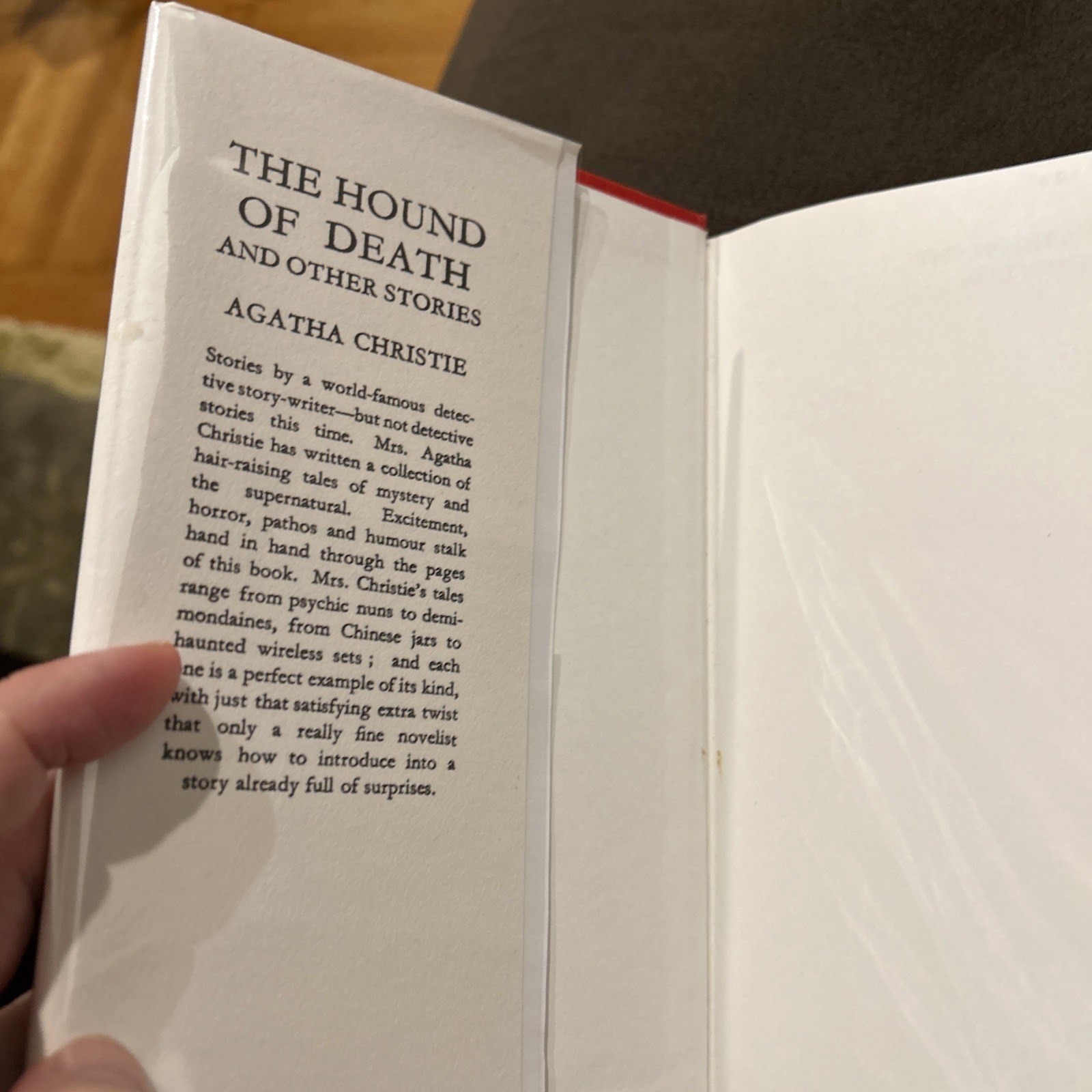 The Hound Of Death – Agatha Christie. FACSIMILE. 2012. Collins Crime Hardcover