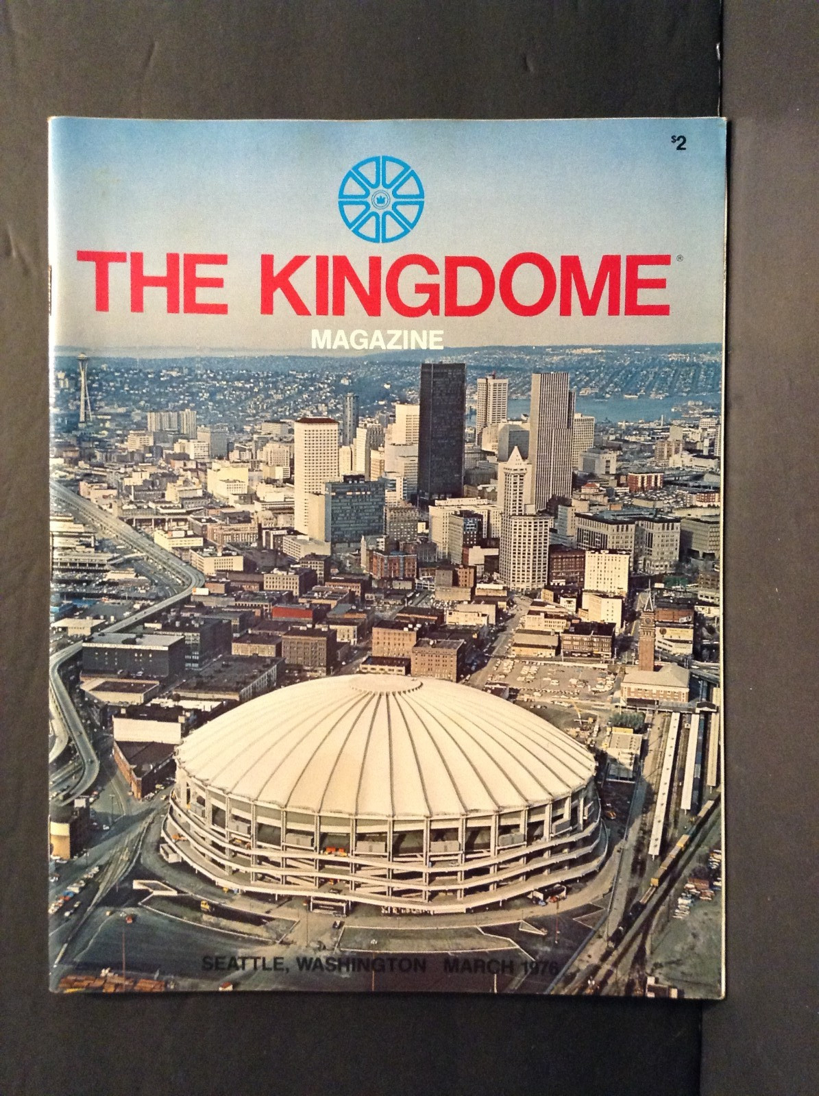 1976 The Kingdome Magazine Lot of 6 Good-Excellent 88 Pages 8-1/2″x 11″