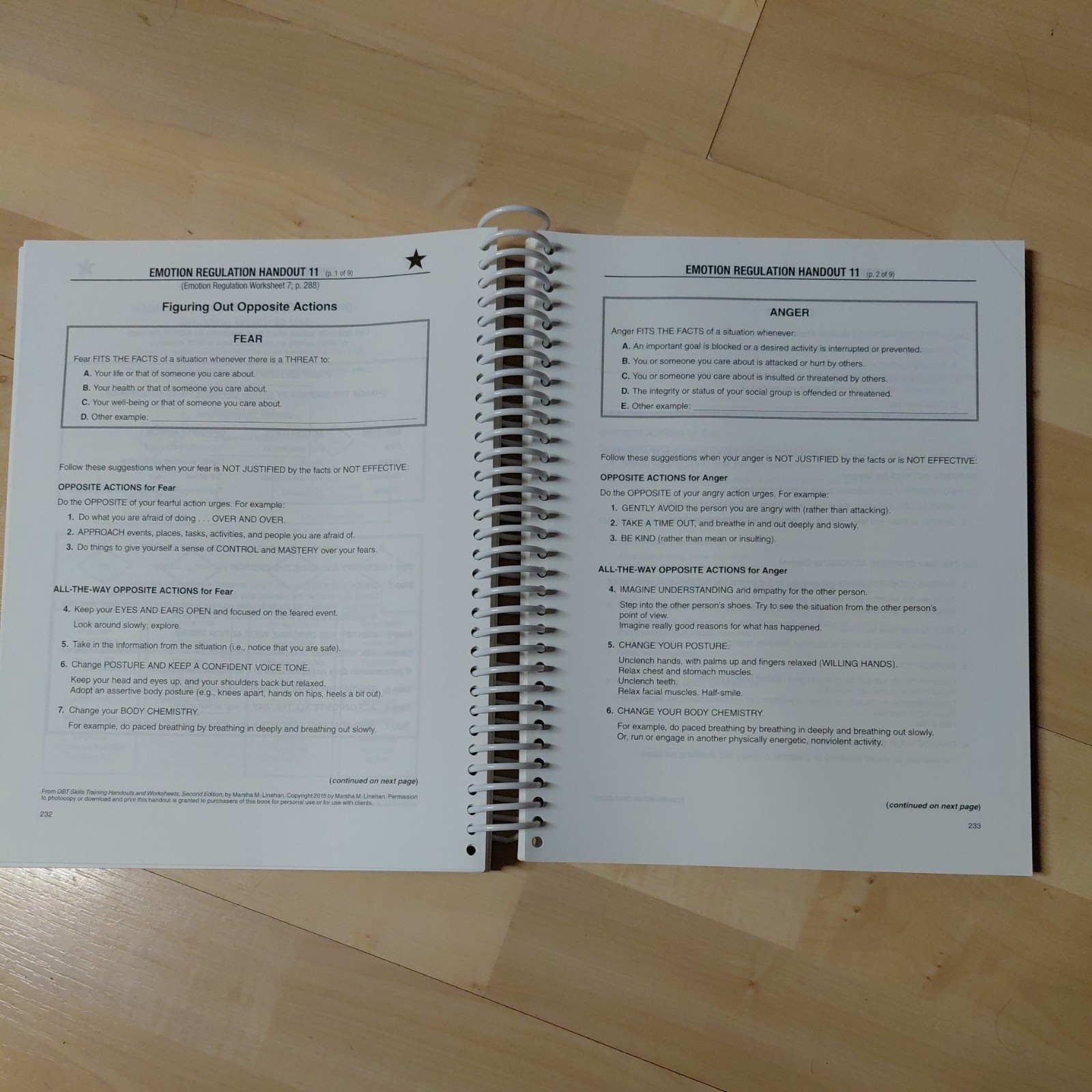 DBT Skills Training Handouts and – Paperback, by Linehan Marsha M. – Good o