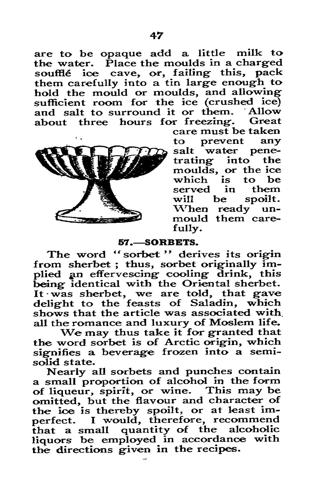 1907 Ices And How To Make Them Vintage Cook Book 106 Pages