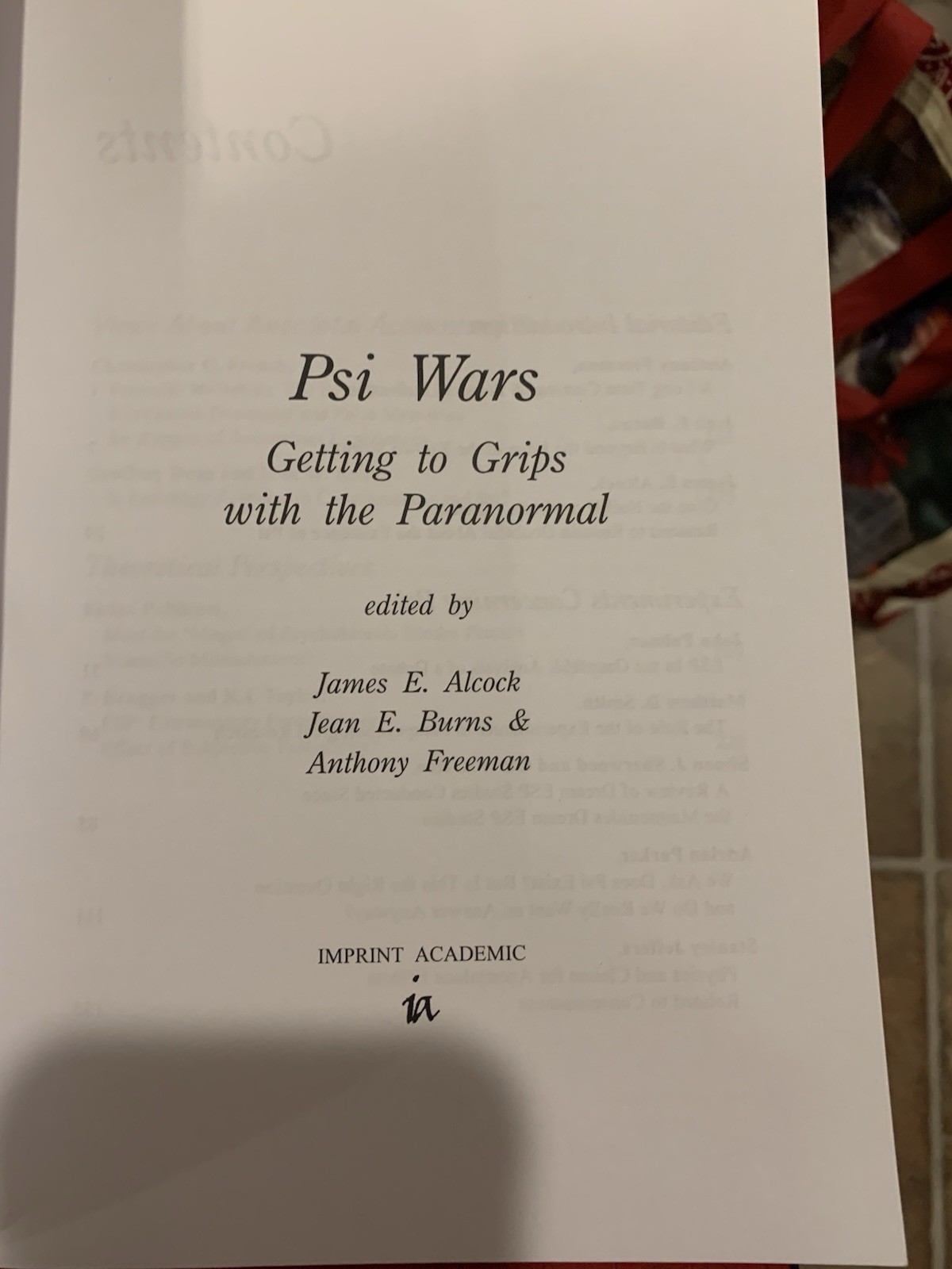 Psi Wars : Getting to Grips With the Paranormal, Paperback by Alcock, James E…