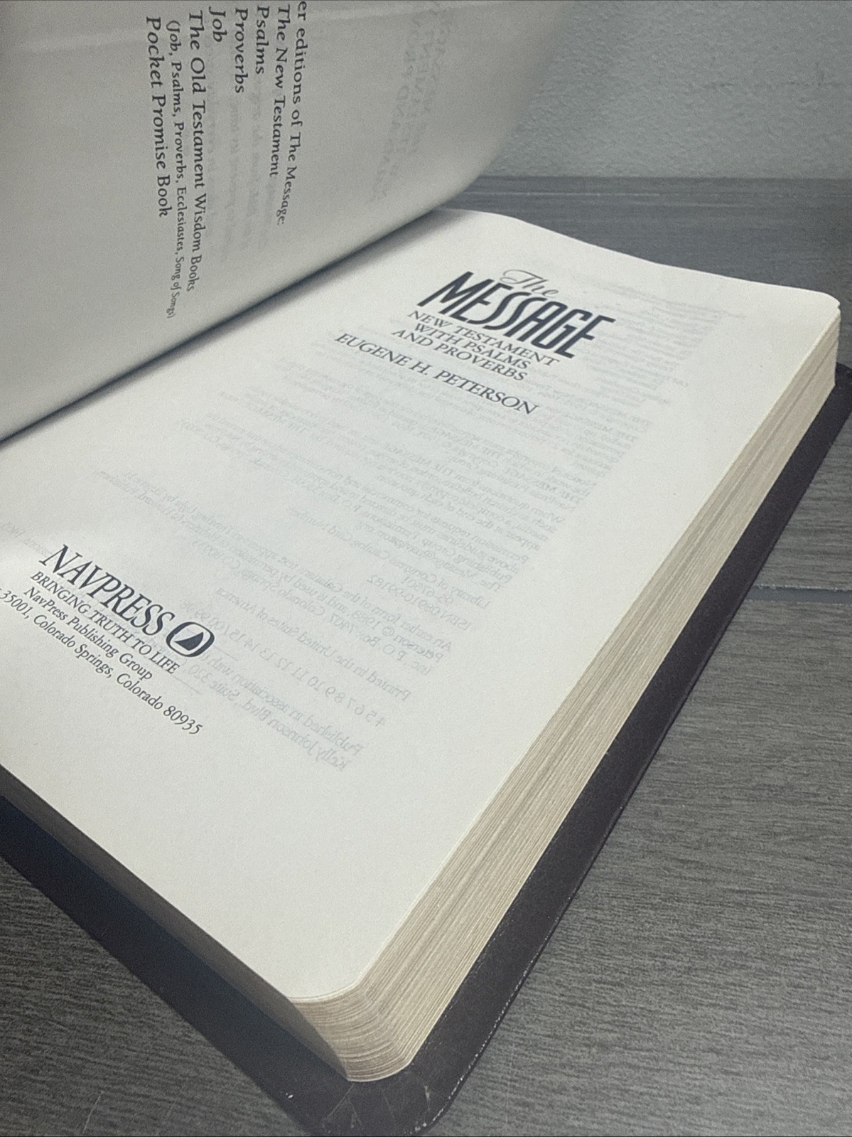 The Message Study Bible: Capturing the Notes and Reflections of Eugene Peterson