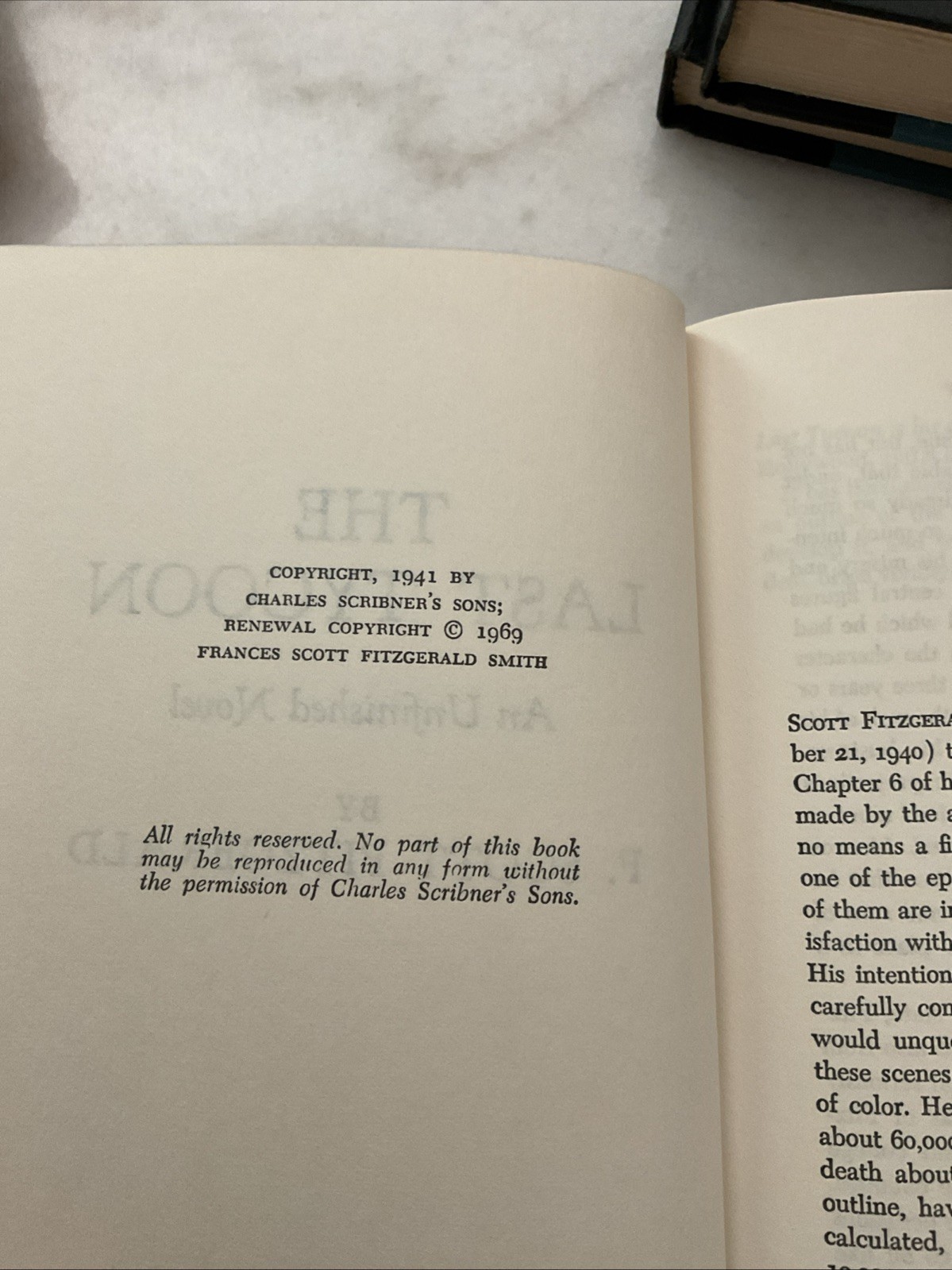 Vintage F. Scott Fitzgerald Hardcover Book Set Scribners 4 Volumes
