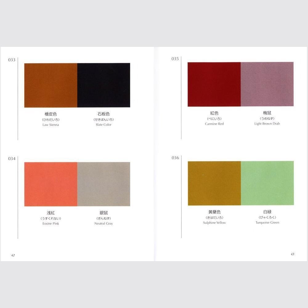 A Dictionary of Color Combinations 1 Art font Japan Reference Graphic Design NEW