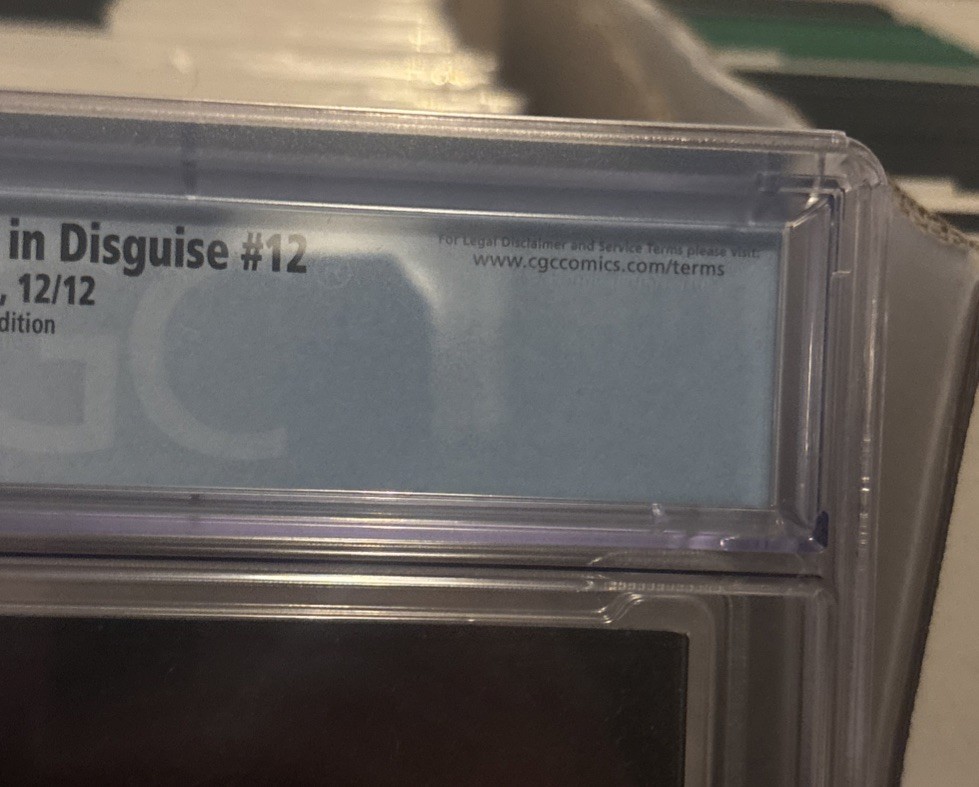 IDW Transformers: Robots In Disguise #12 1:10 RI Ziggy Stardust Variant CGC 9.6