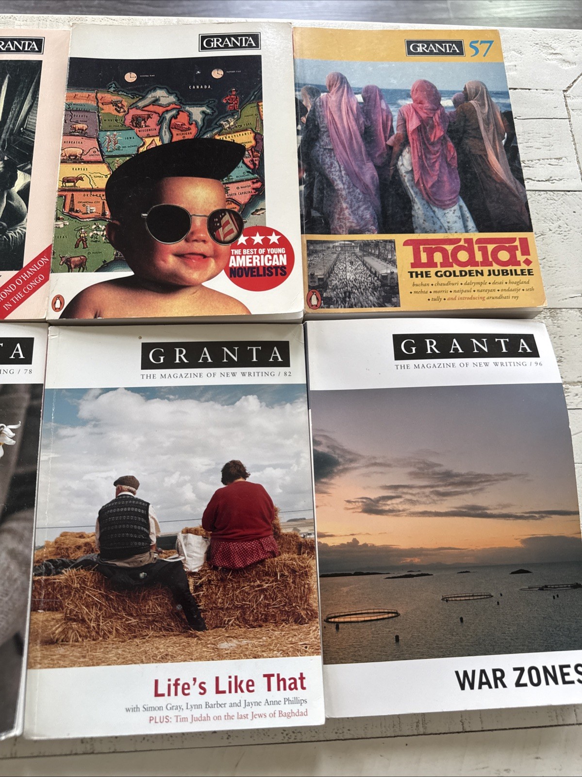 Granta Magazine Lot 10 PB Issues Losers Home Body War Zones Shrinks Indie Lit