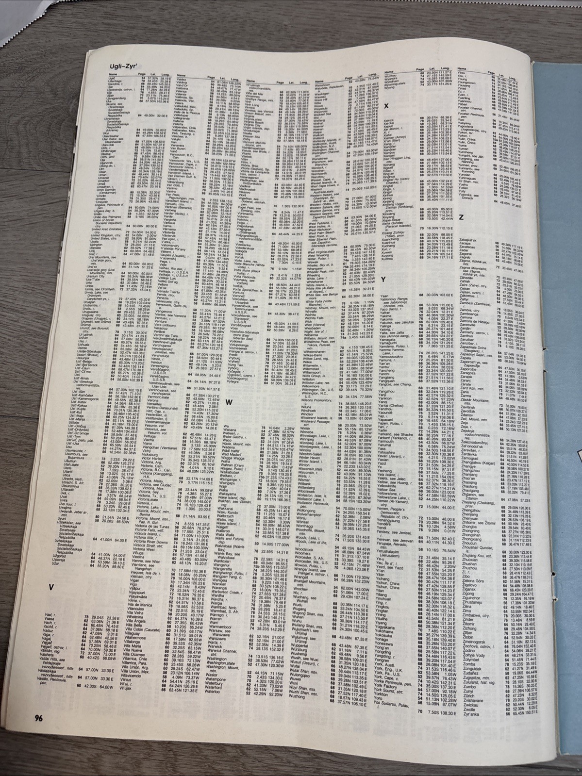 NBC News/Rand McNally World News Atlas /1990 (N B C NEWS-RAND MCNALLY )