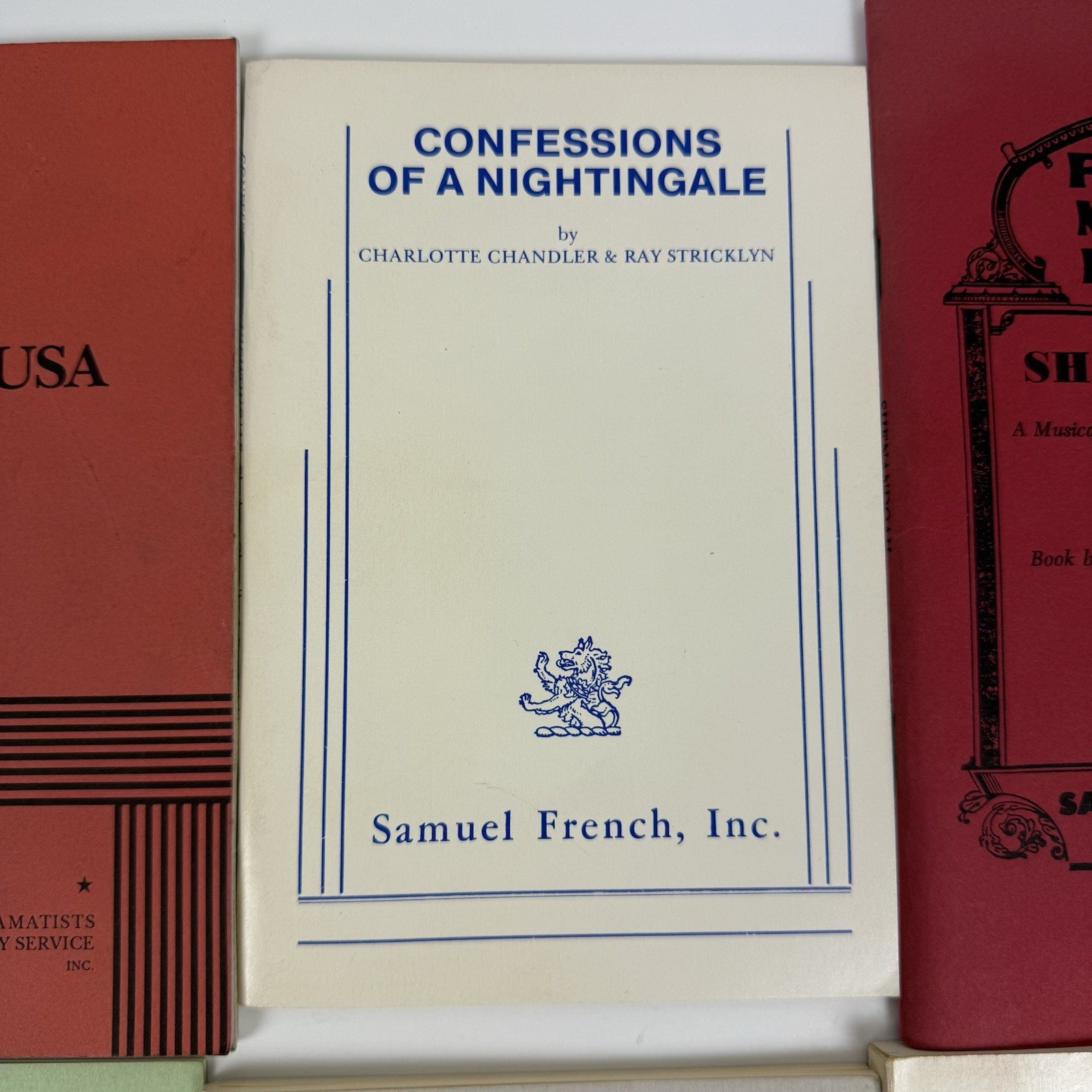 Samuel French Play Scripts Lot 8 Noises Off Glass Menagerie Shenandoah Friel