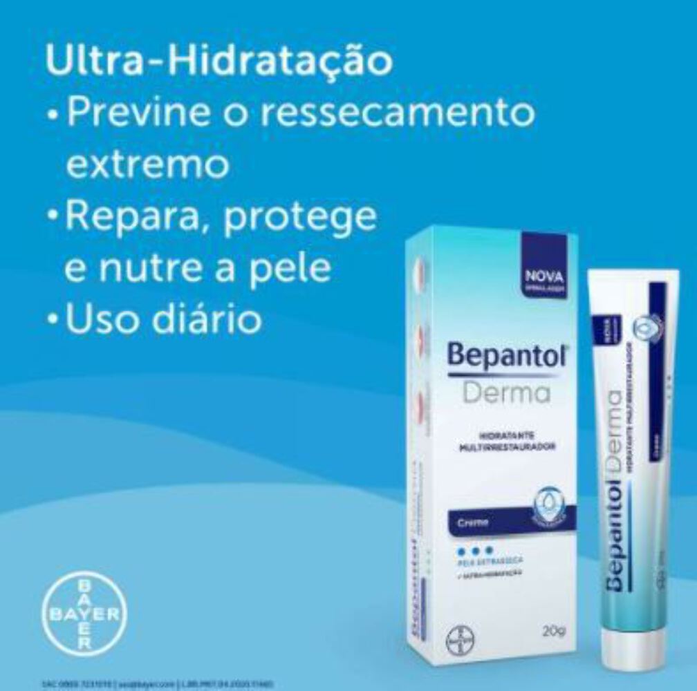 Bepantol Derma Hidratante Multirrestaurador 20g – Bepantol Cream