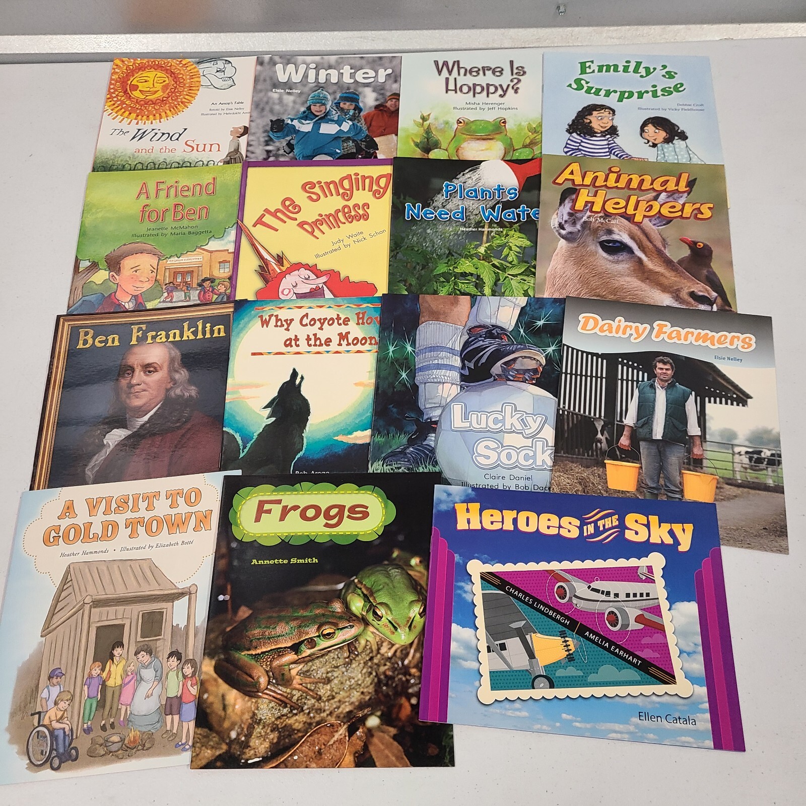 Grade 2 Rigby, Level K – Lot of 15 – Leveled Readers Guided Reading Books HMH ~