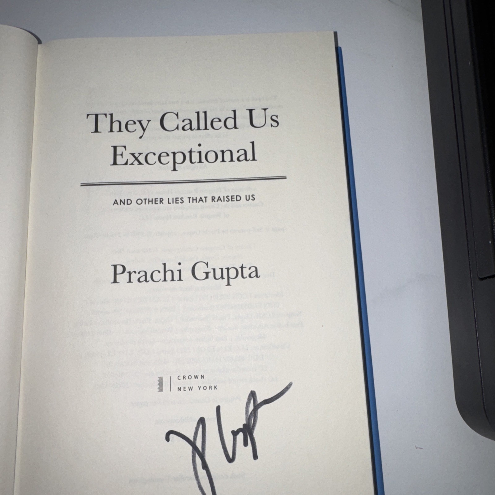 They Called Us Exceptional : And Other Lies That Raised Us by Prachi Gupta…