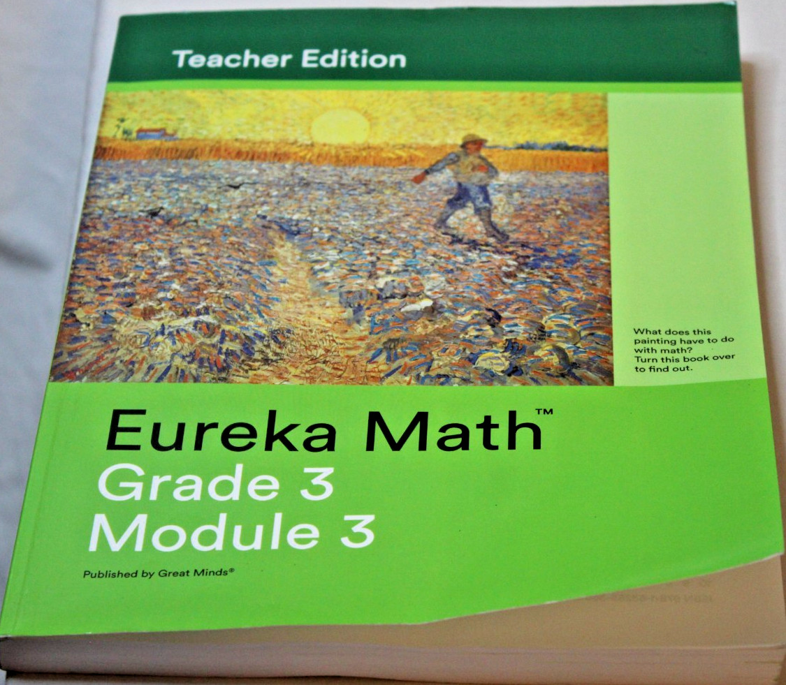 Great Minds Eureka Math Grade 3 Teacher’s Edition Set Modules 1-7