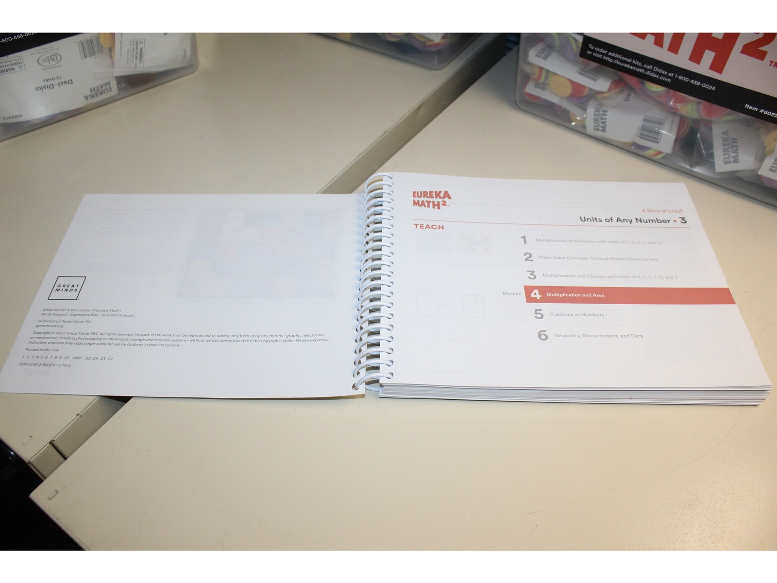 Eureka Math² Squared Grade 3 Module 4 Teacher Book – Weight: 37 oz.