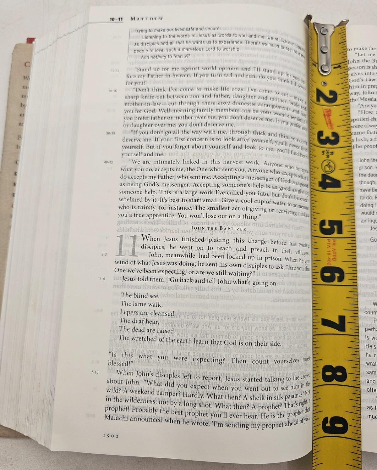Message Study Bible Capturing The Notes And Reflections Of Eugene H. Peterson HC