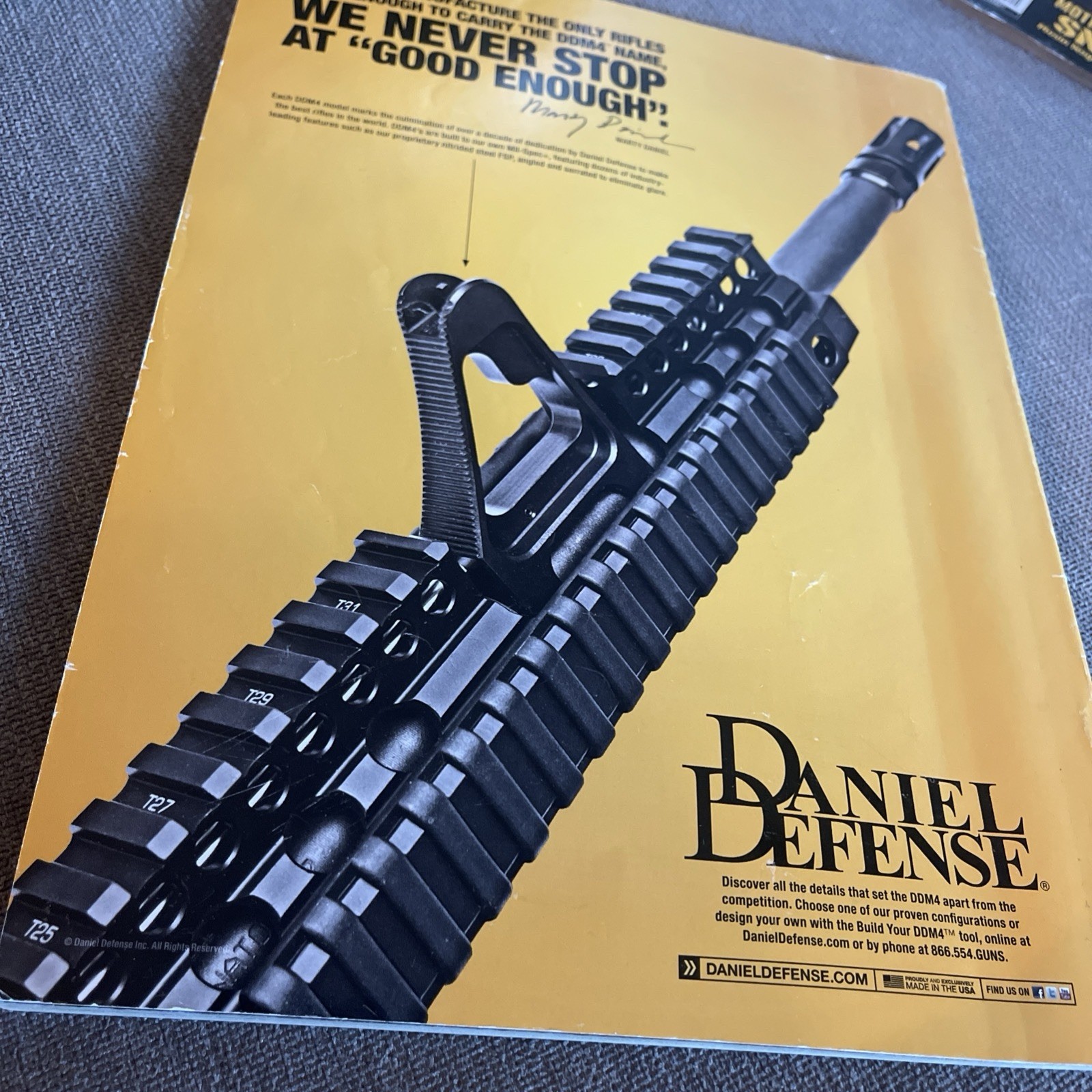 Gun Buyer’s Annual AK47 Soviet Weapons Archer Kalashnikov AR Military Black Guns