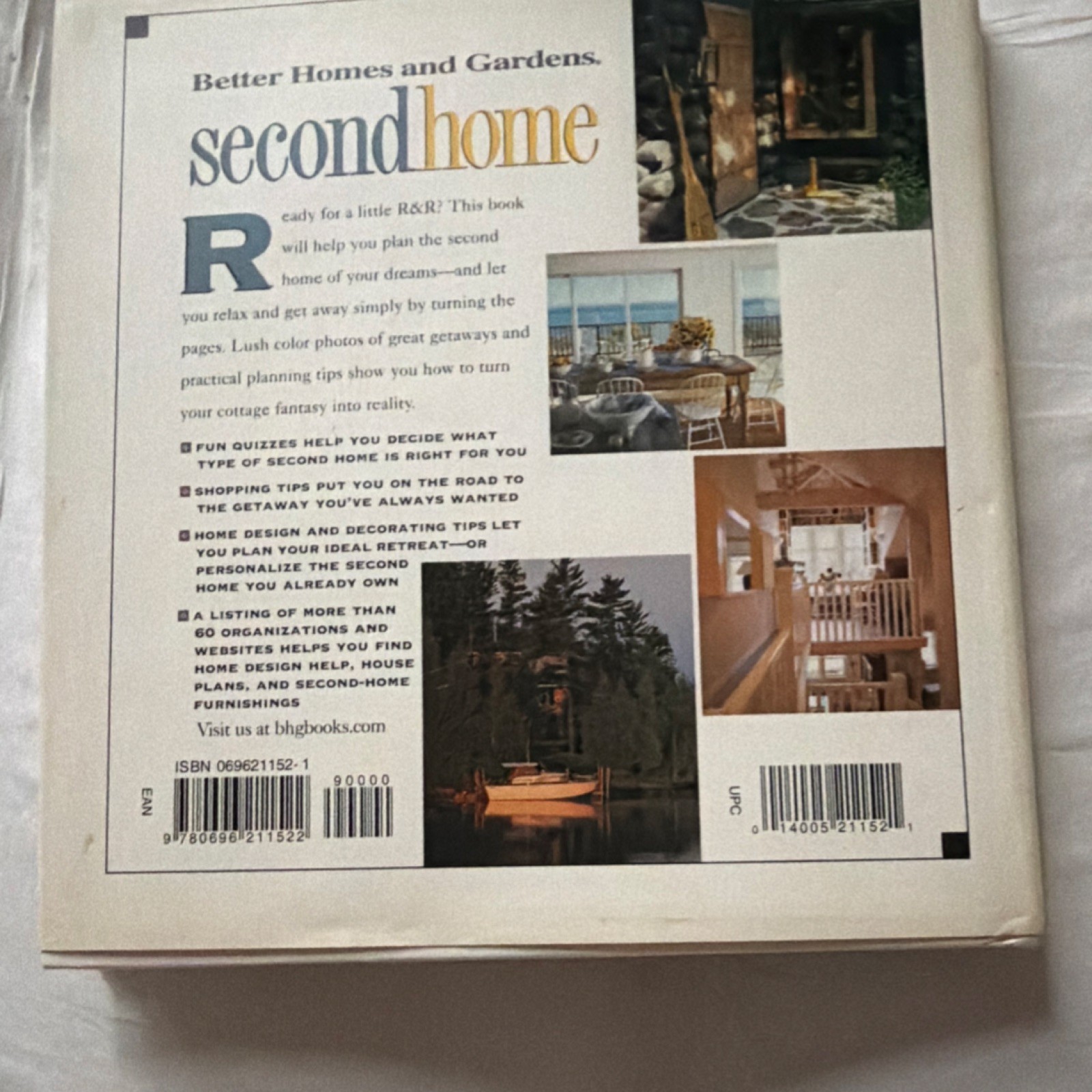 Meredith Books Second Home Finding Your Place in the Fun Hardcover Illustrated