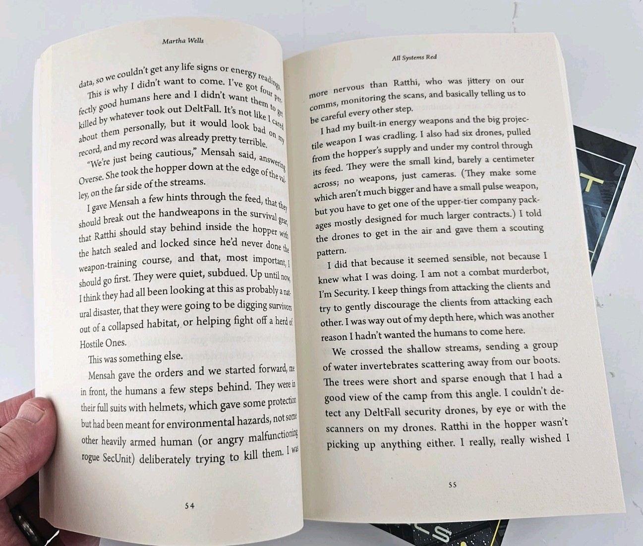 The Murderbot Diaries Vol 1 and 2 Author Martha Wells – Very Good! Paperback