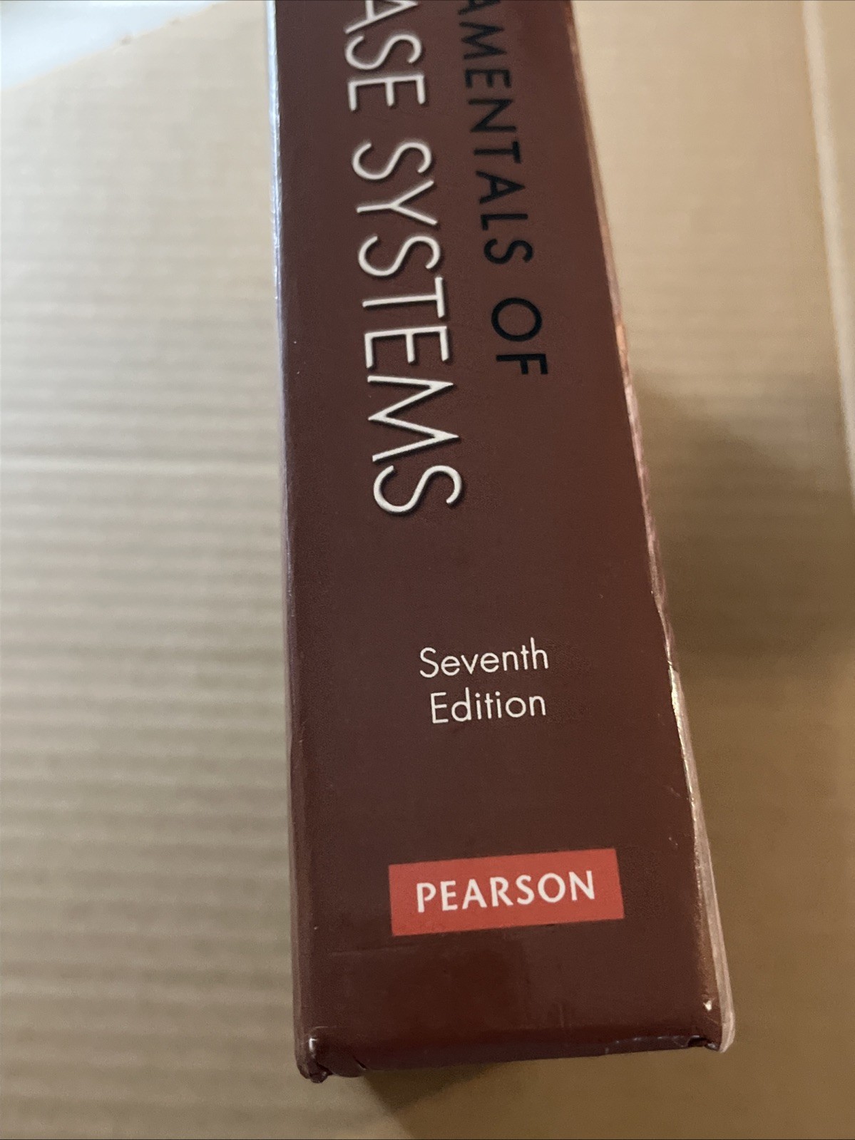 Fundamentals of Database Systems (7th Edition) – Hardcover – GOOD