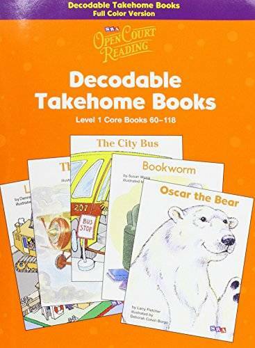 Open Court Reading Decodable Takehome Books: Level 1 Core Books 60-118 – GOOD