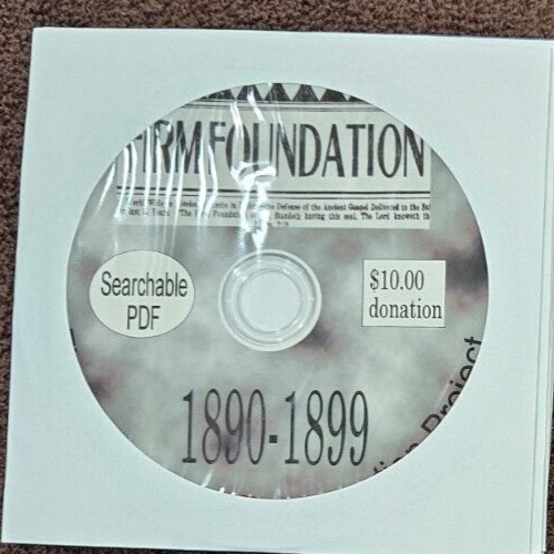 Firm Foundation Journal PDF files- Complete- 1884-2010- unrestricted pdf files