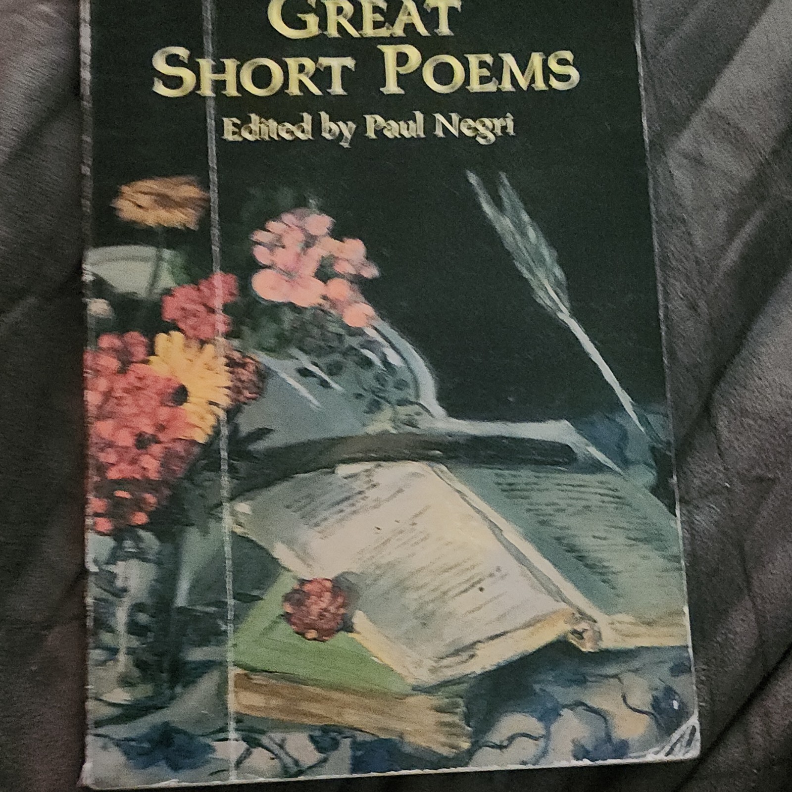 Great Short Poems Paul Negri Dover Paperback Anthology Thrift Editions 2000