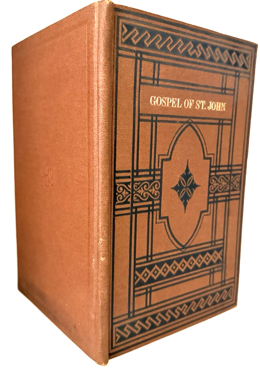 The Gospel According to St. John – American Bible Society 1884 HC Large Print