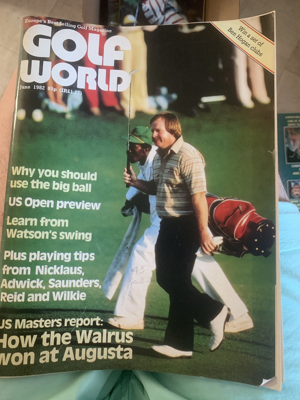 21 Vintage Golf World magazines 1981-82