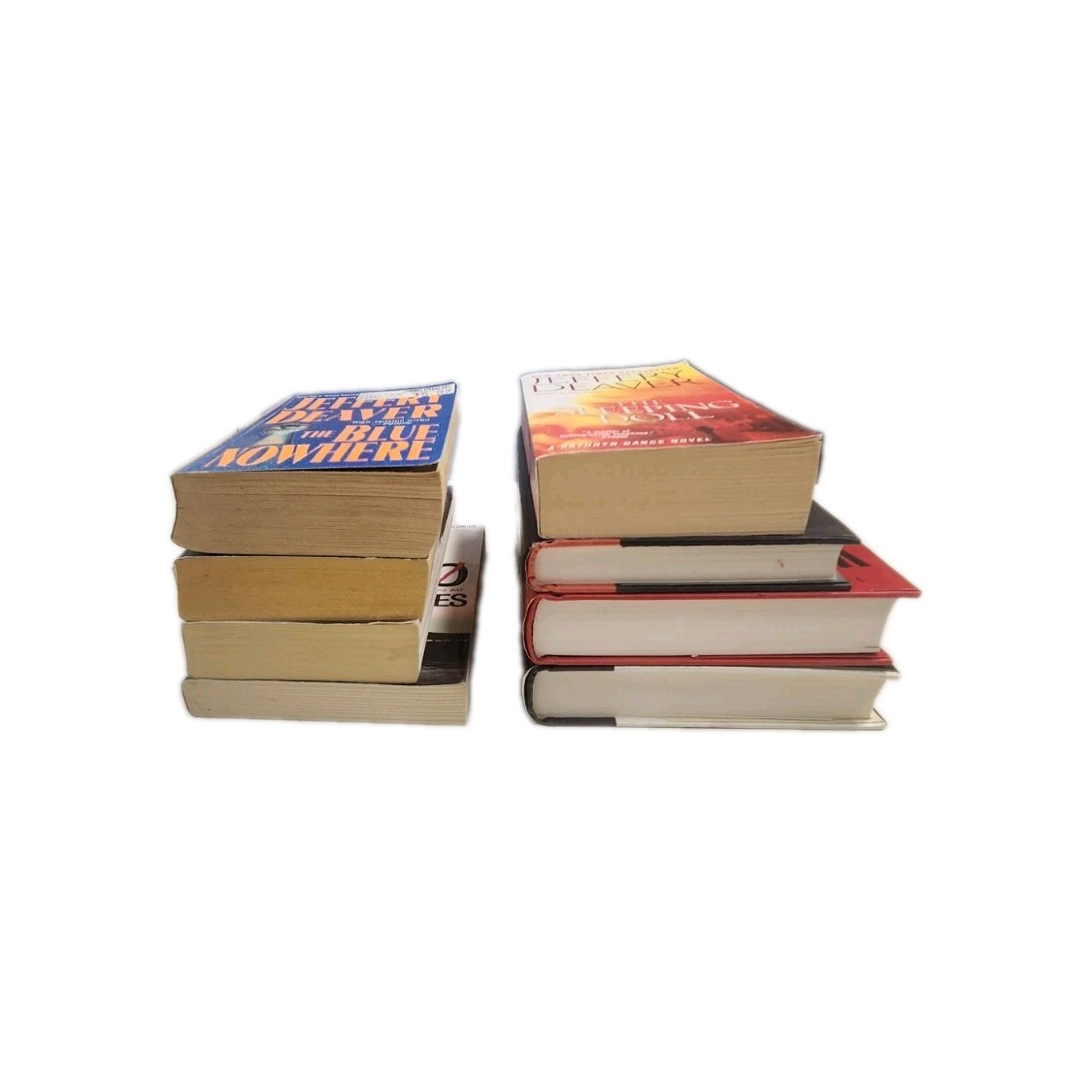 Lot of 8 Thriller/Suspense Books/3 HC/1 TP/4 MM **FREE SHIPPING **