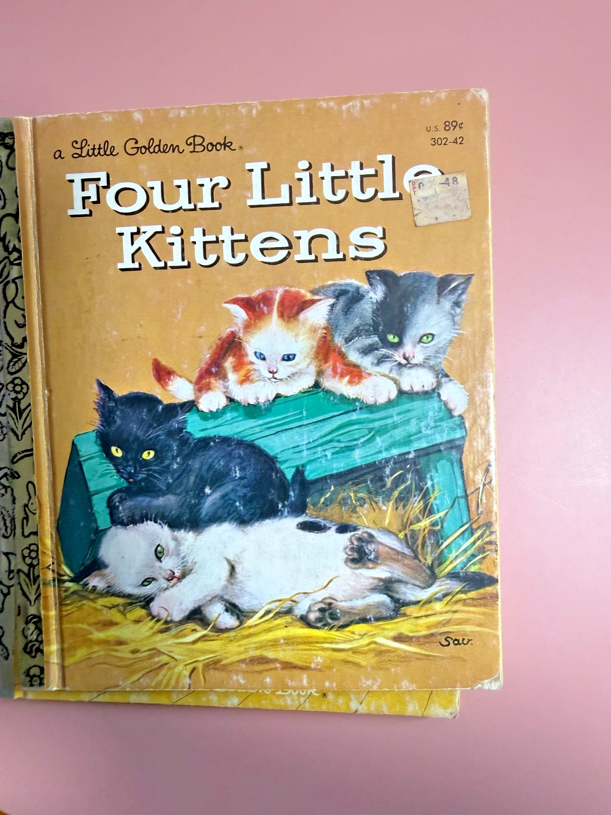Little Golden Books Vintage Lot Of Five Books Hiram’s Red Shirt, Smoky The Bear