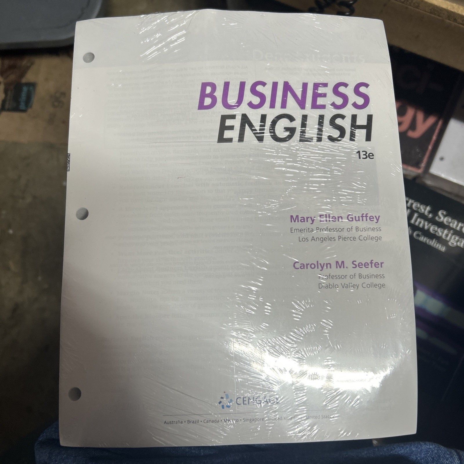 Business English, Bundle Loose-Leaf Version, 13th + MindTap 1 Term New in Shrink