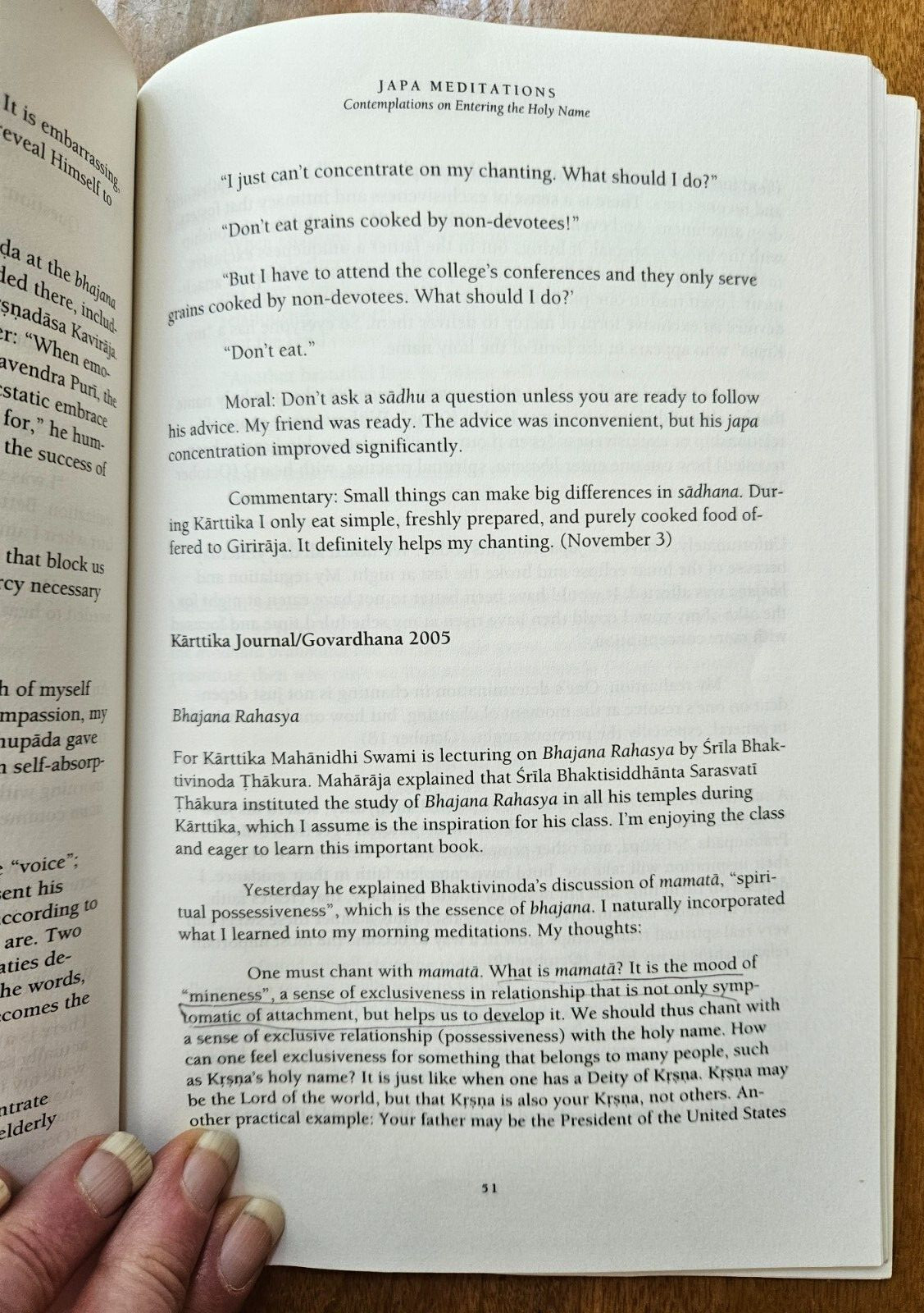 Japa Meditations: Contemplations on Entering the Holy Name by Dhanurdhara Swami