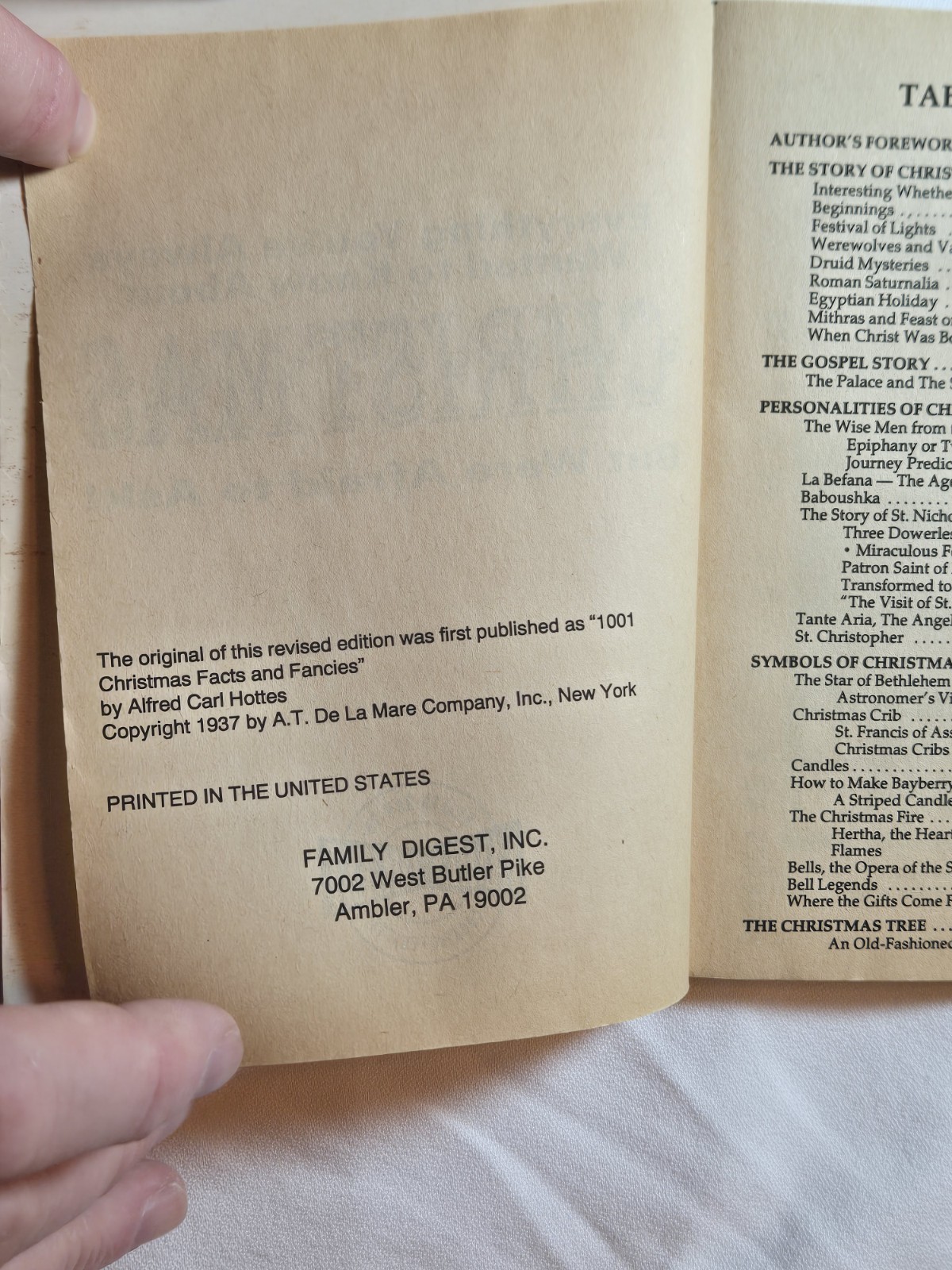 Family Digest Everything You Want to Know About Christmas PB Alfred Carl Hottes…
