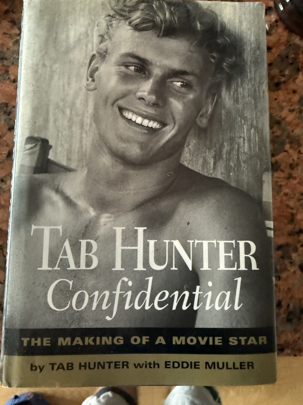 Tab Hunter & Eddie Muller Tab Hunter Confidential Hardcover 2005 DJ Memoir