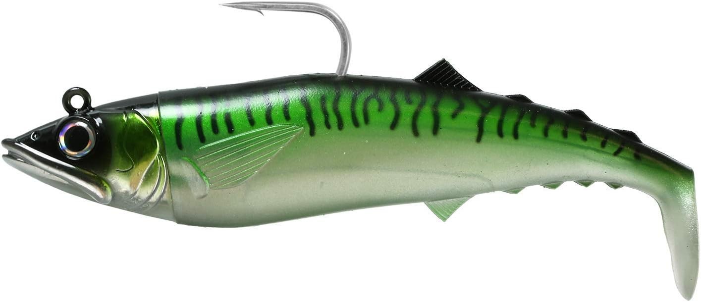 FishLab Fishlab Mas Mackerel Soft Swimbait 8 in 9.5 oz, Green
