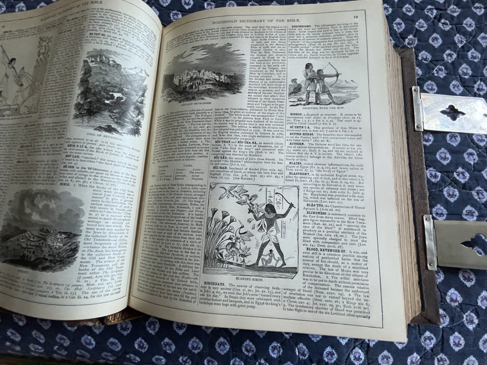 1895 Excellent KING JAMES Holy BIBLE English Translation Of Original Tongues