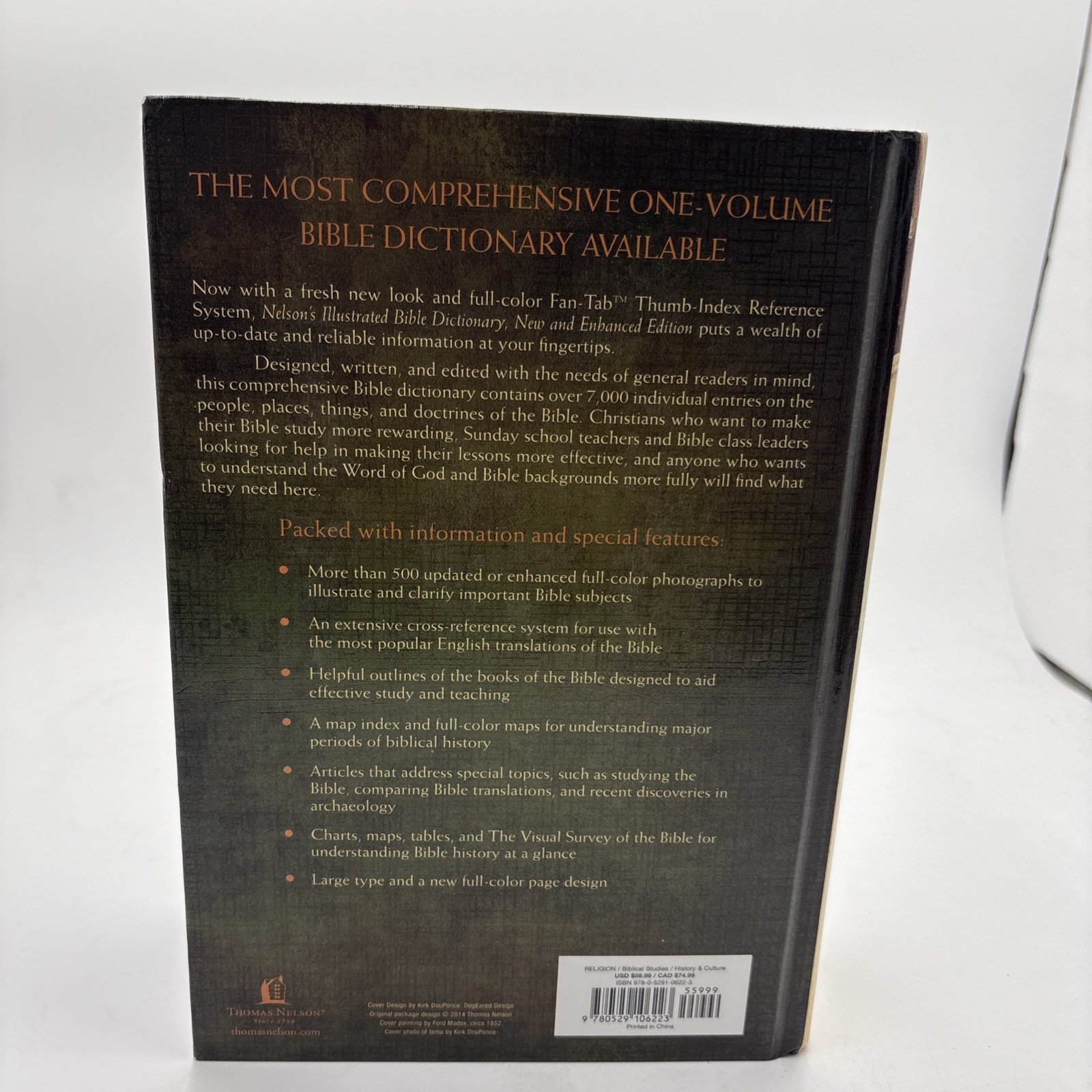 Nelson’s Illustrated Bible Dictionary: New and Enhanced Edition HC 2014 NEW