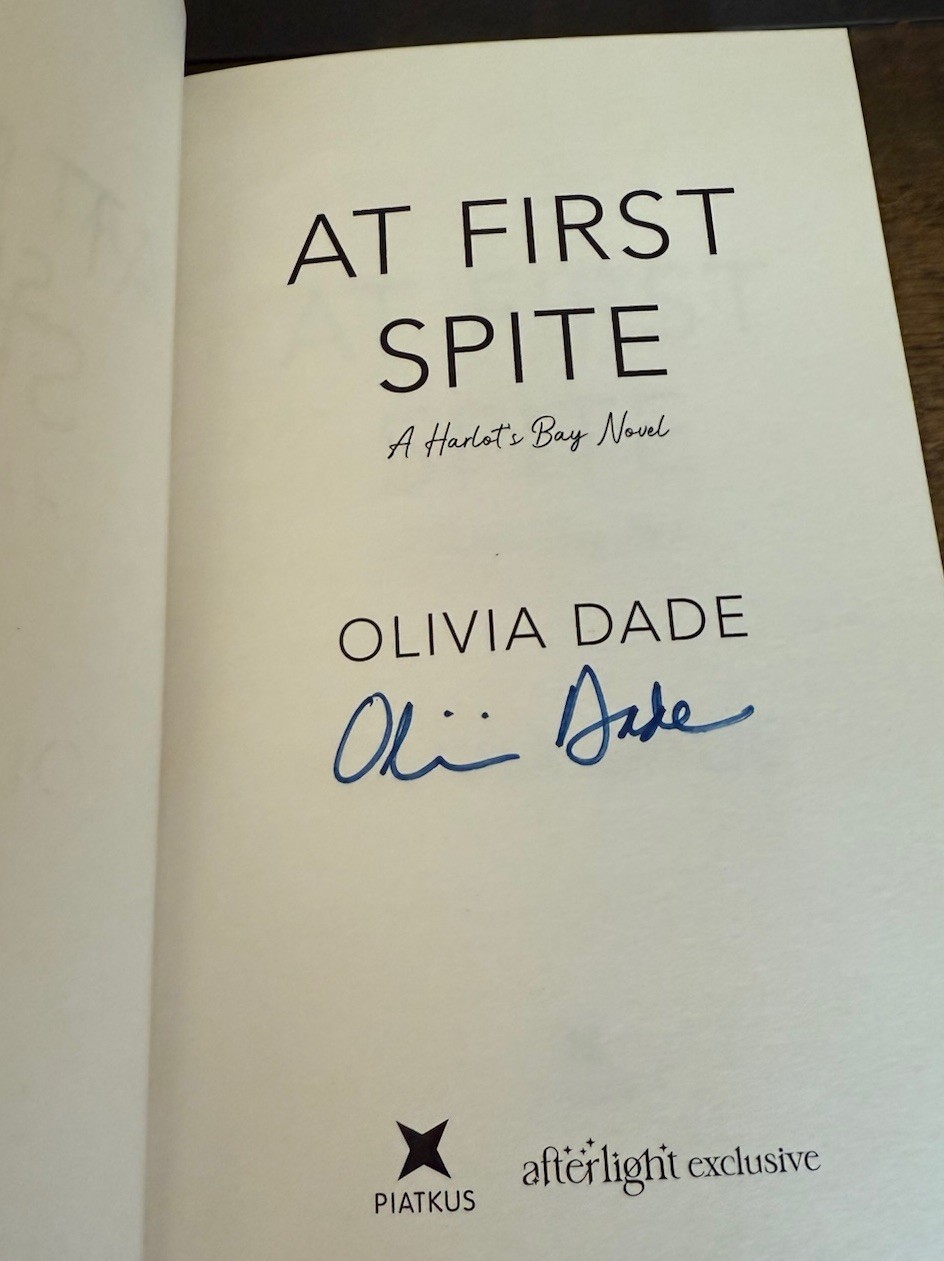 At First Spite: Afterlight (Illumicrate) by Olivia Dade