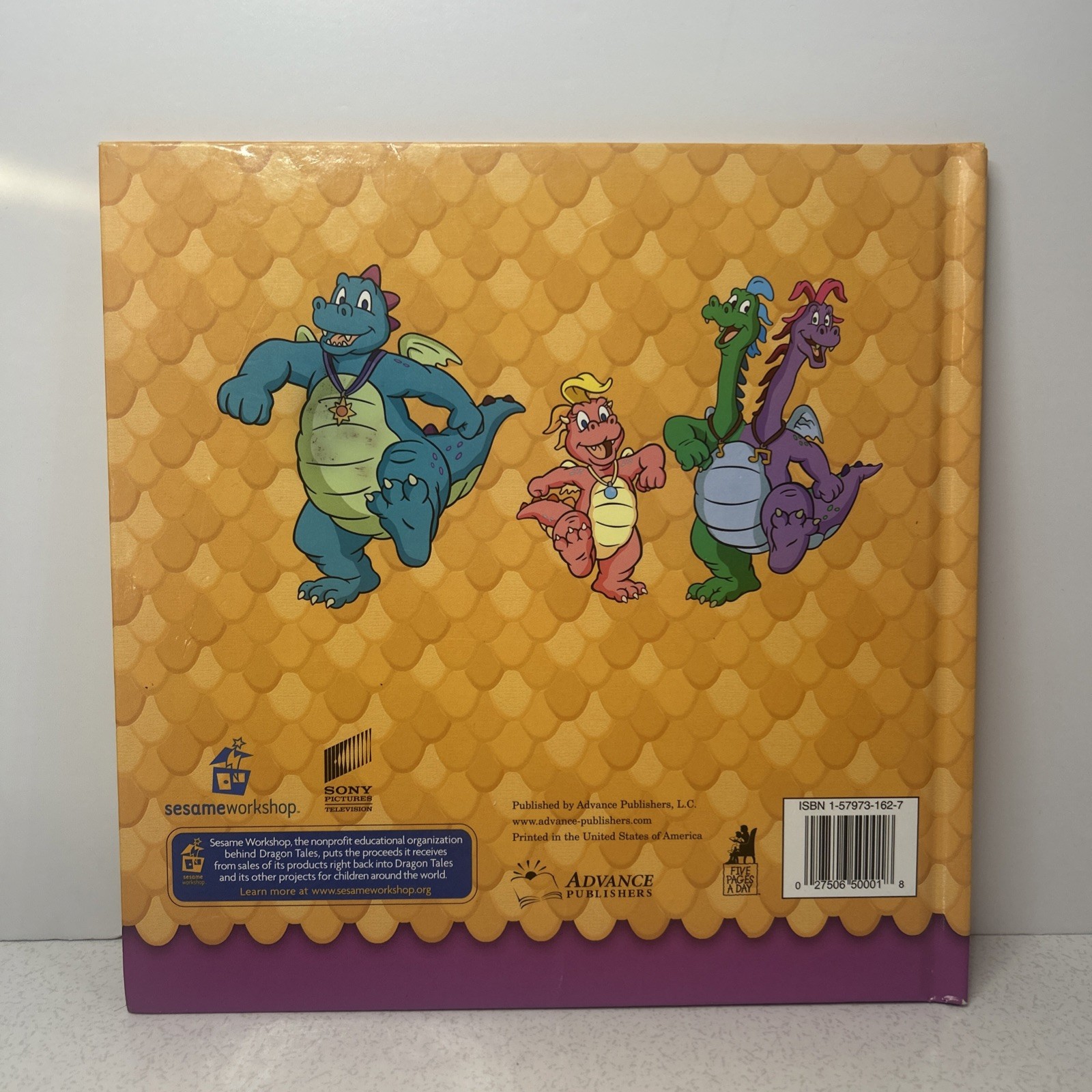 Dragon Tales Ready, Set, Go! Volume 1 Hardcover Book 2004